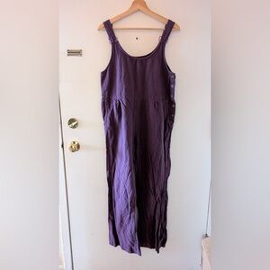 Scandi designer's Gudrun Sjödén 'Harvest Jumpsuit' in eggplant. Fits like M.